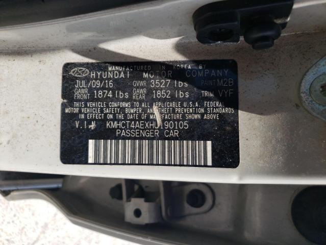 Photo 11 VIN: KMHCT4AEXHU190105 - HYUNDAI ACCENT 