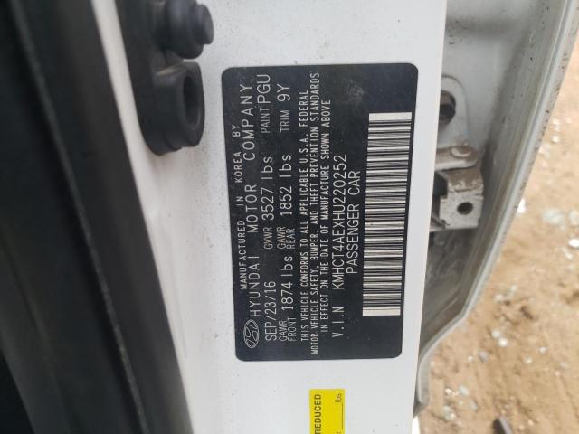 Photo 11 VIN: KMHCT4AEXHU220252 - HYUNDAI ACCENT SE 