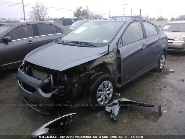 Photo 1 VIN: KMHCT4AEXHU222650 - HYUNDAI ACCENT 