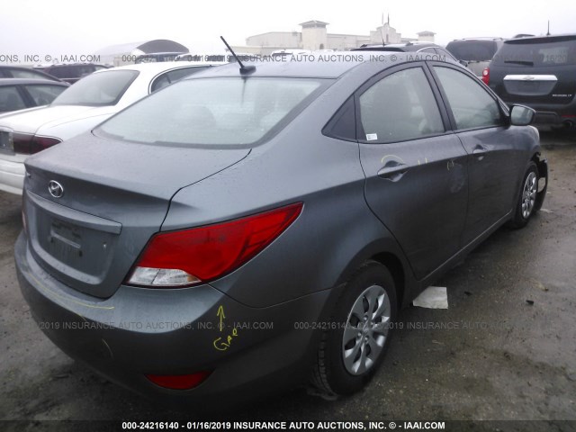 Photo 3 VIN: KMHCT4AEXHU222650 - HYUNDAI ACCENT 