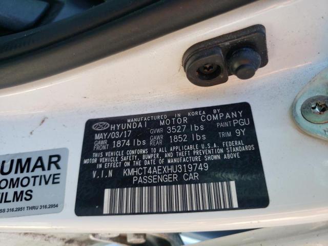 Photo 9 VIN: KMHCT4AEXHU319749 - HYUNDAI ACCENT SE 