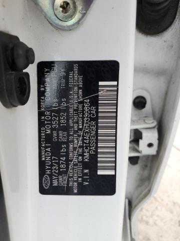 Photo 12 VIN: KMHCT4AEXHU330864 - HYUNDAI ACCENT 