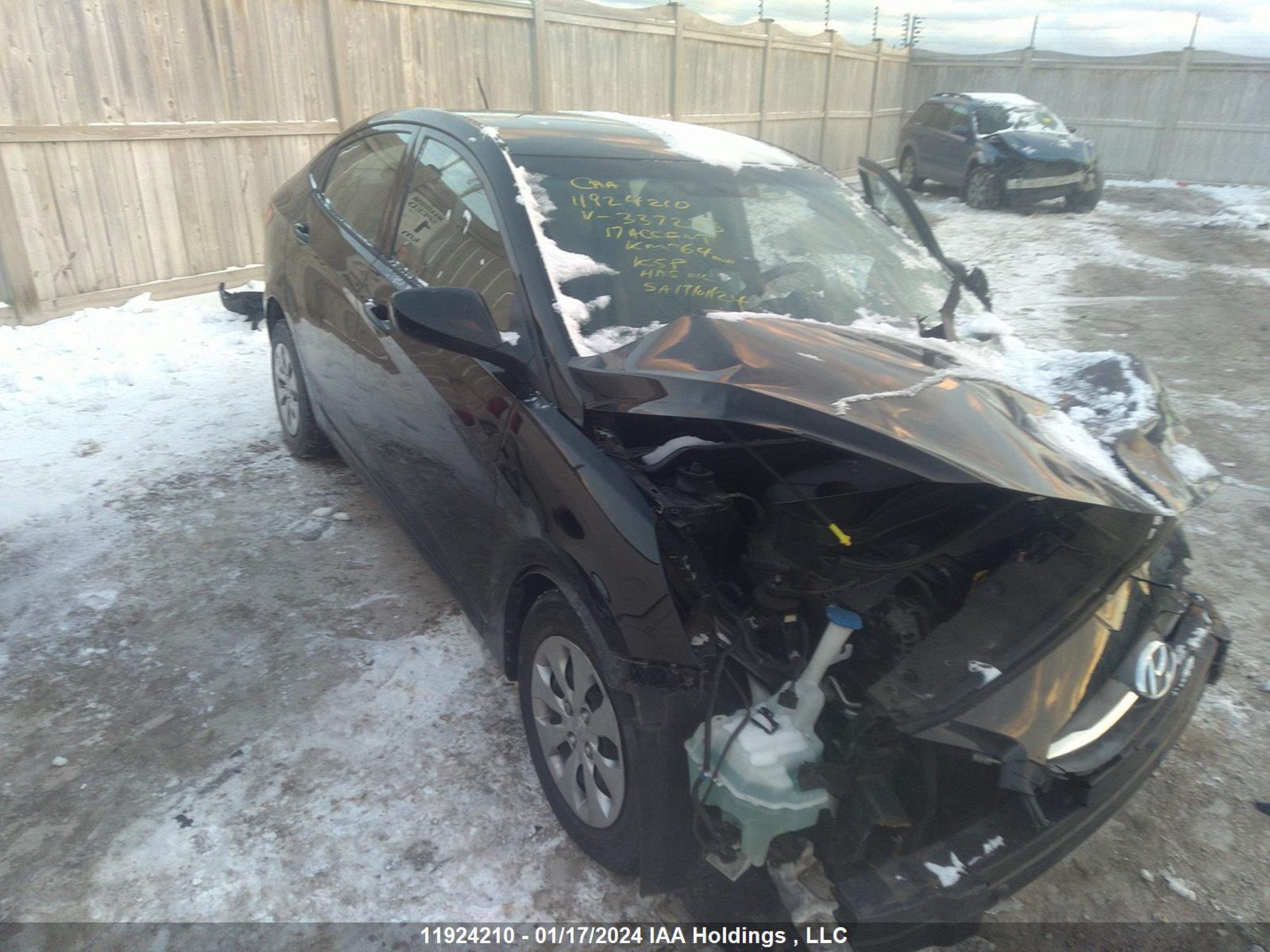 Photo 0 VIN: KMHCT4AEXHU337233 - HYUNDAI ACCENT 