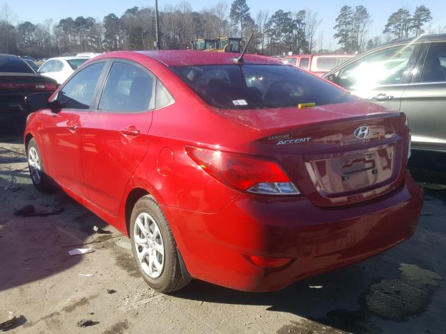 Photo 2 VIN: KMHCT4AEXHU341380 - HYUNDAI ACCENT SE 