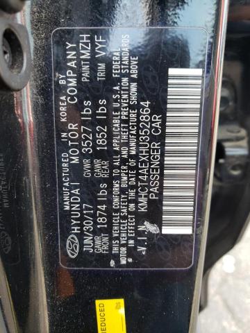 Photo 11 VIN: KMHCT4AEXHU352864 - HYUNDAI ACCENT SE 