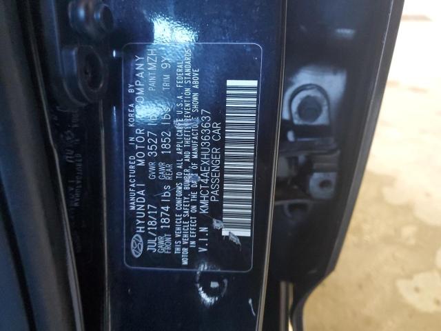 Photo 11 VIN: KMHCT4AEXHU363637 - HYUNDAI ACCENT SE 