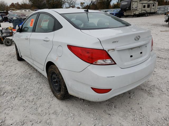 Photo 2 VIN: KMHCT4AEXHU381278 - HYUNDAI ACCENT SE 