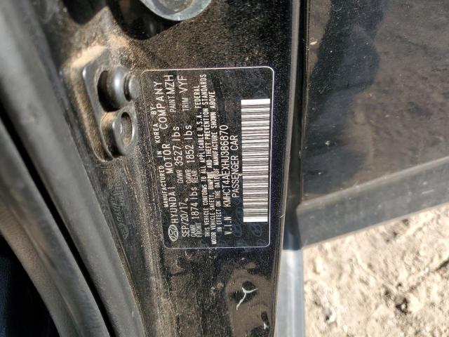 Photo 11 VIN: KMHCT4AEXHU386870 - HYUNDAI ACCENT SE 