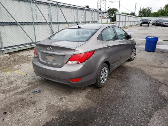 Photo 3 VIN: KMHCT4AEXHU390255 - HYUNDAI ACCENT SE 