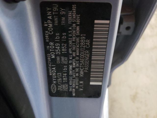 Photo 11 VIN: KMHCT5AE0DU128891 - HYUNDAI ACCENT GLS 