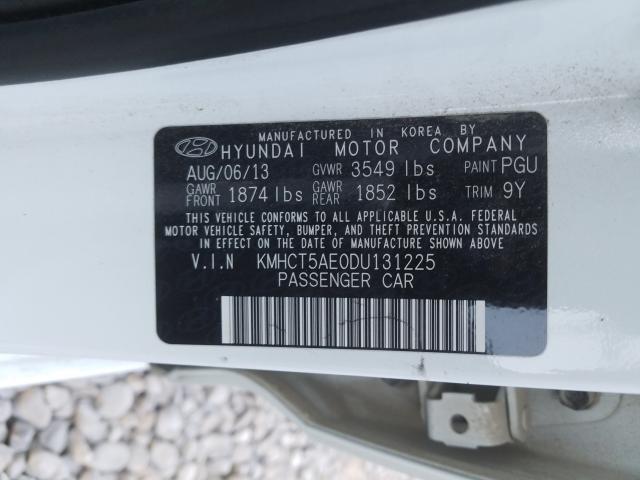 Photo 9 VIN: KMHCT5AE0DU131225 - HYUNDAI ACCENT GLS 