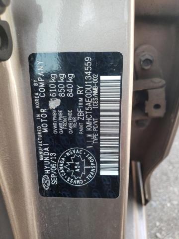 Photo 11 VIN: KMHCT5AE0DU134559 - HYUNDAI ACCENT GLS 