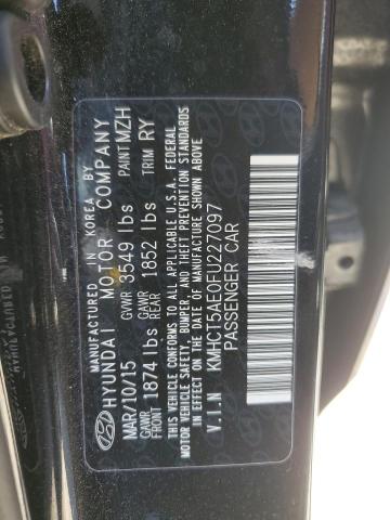 Photo 11 VIN: KMHCT5AE0FU227097 - HYUNDAI ACCENT 