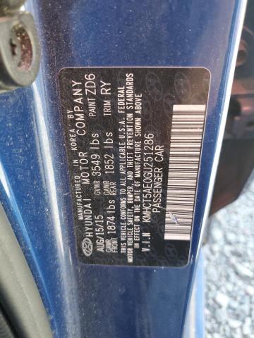 Photo 11 VIN: KMHCT5AE0GU251286 - HYUNDAI ACCENT 