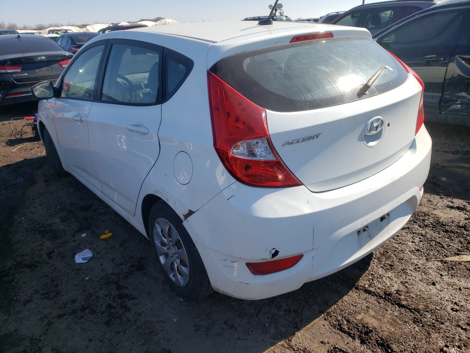 Photo 2 VIN: KMHCT5AE0GU277127 - HYUNDAI ACCENT SE 