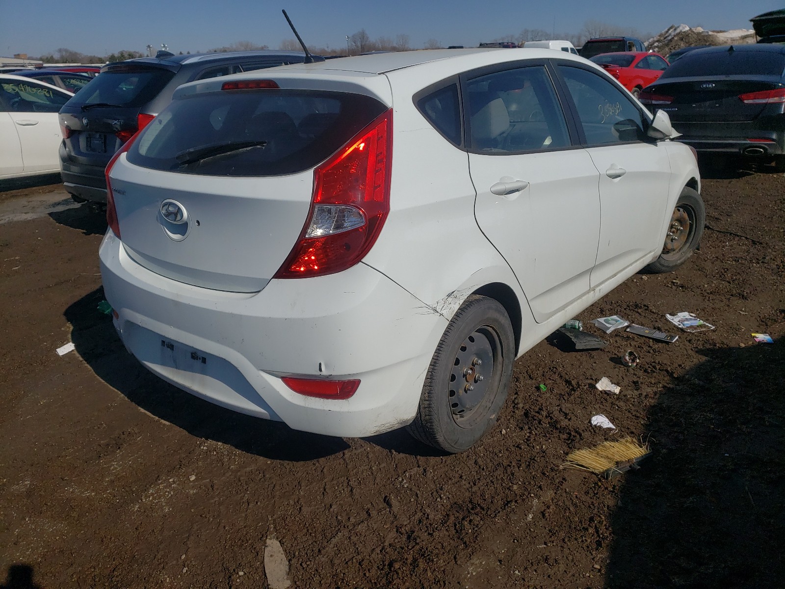 Photo 3 VIN: KMHCT5AE0GU277127 - HYUNDAI ACCENT SE 