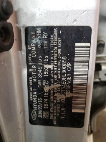 Photo 11 VIN: KMHCT5AE0HU300858 - HYUNDAI ACCENT 