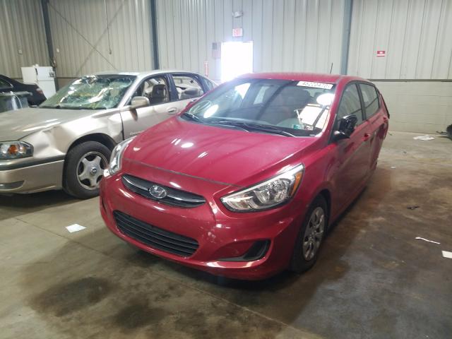 Photo 1 VIN: KMHCT5AE0HU334606 - HYUNDAI ACCENT SE 