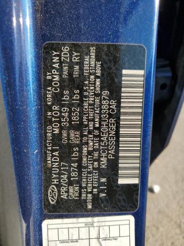 Photo 11 VIN: KMHCT5AE0HU338879 - HYUNDAI ACCENT SE 