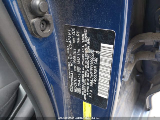 Photo 8 VIN: KMHCT5AE0HU346092 - HYUNDAI ACCENT 