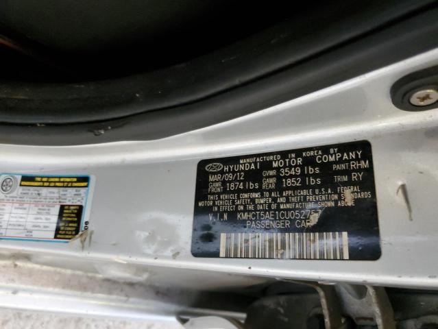 Photo 11 VIN: KMHCT5AE1CU052757 - HYUNDAI ACCENT 