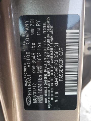 Photo 11 VIN: KMHCT5AE1CU056131 - HYUNDAI ACCENT GLS 