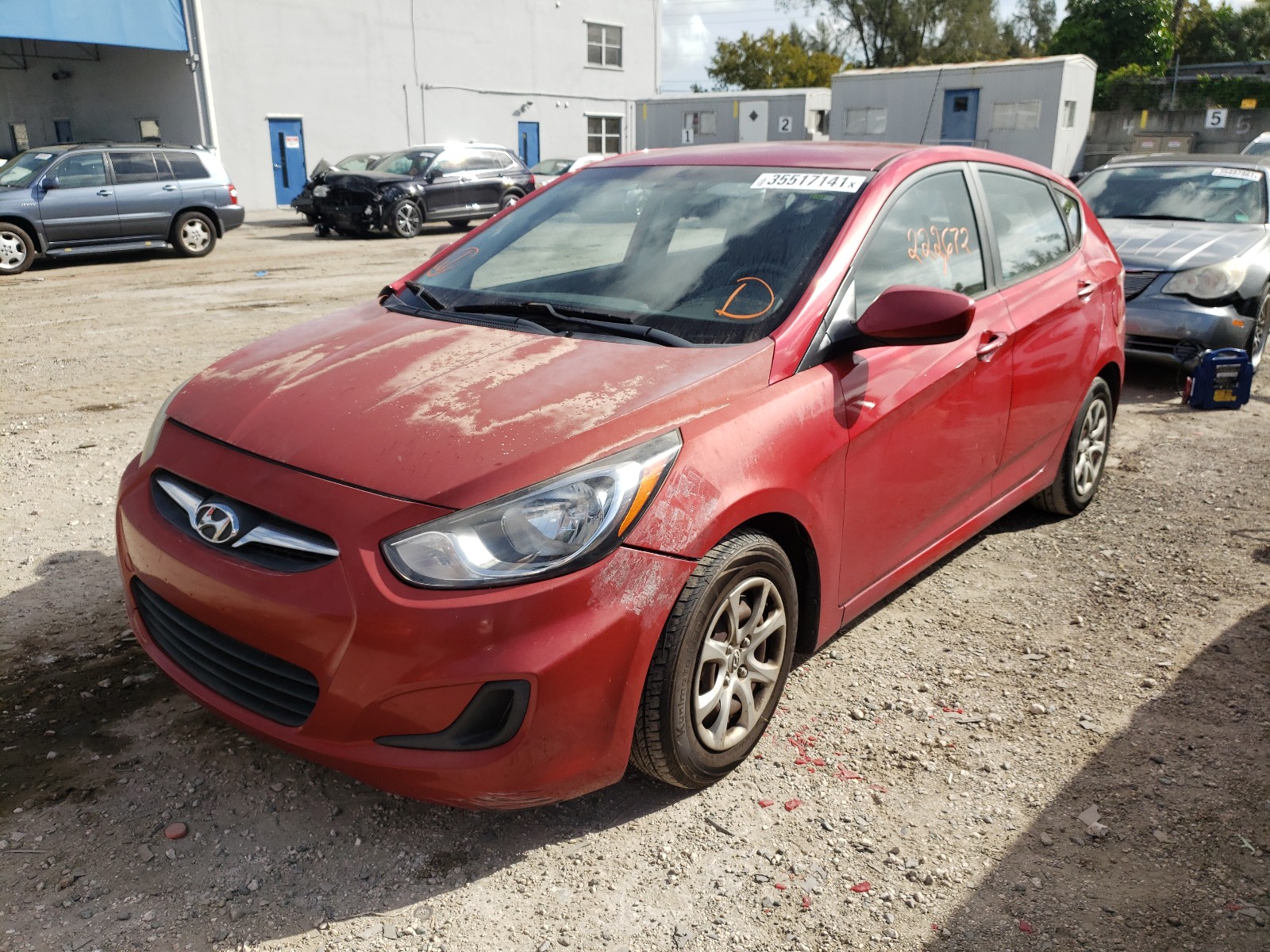 Photo 1 VIN: KMHCT5AE1CU057845 - HYUNDAI ACCENT GLS 