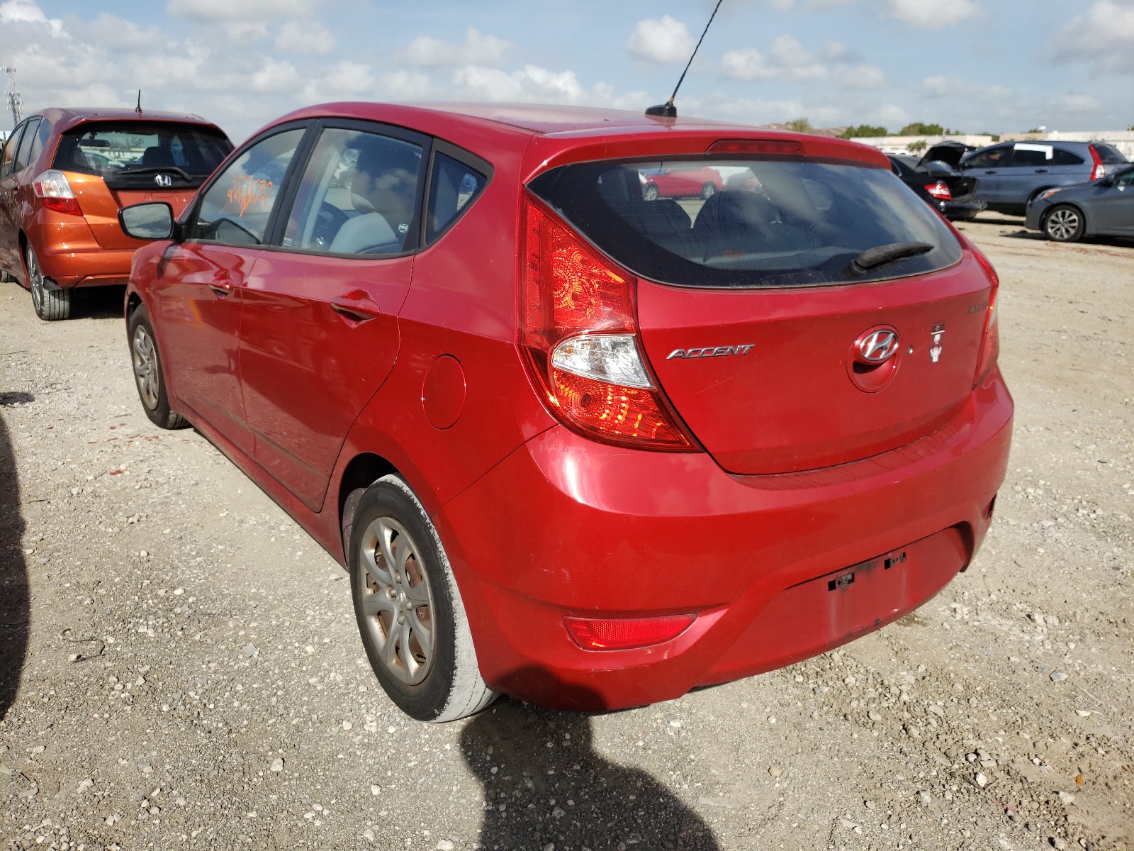 Photo 2 VIN: KMHCT5AE1CU057845 - HYUNDAI ACCENT GLS 