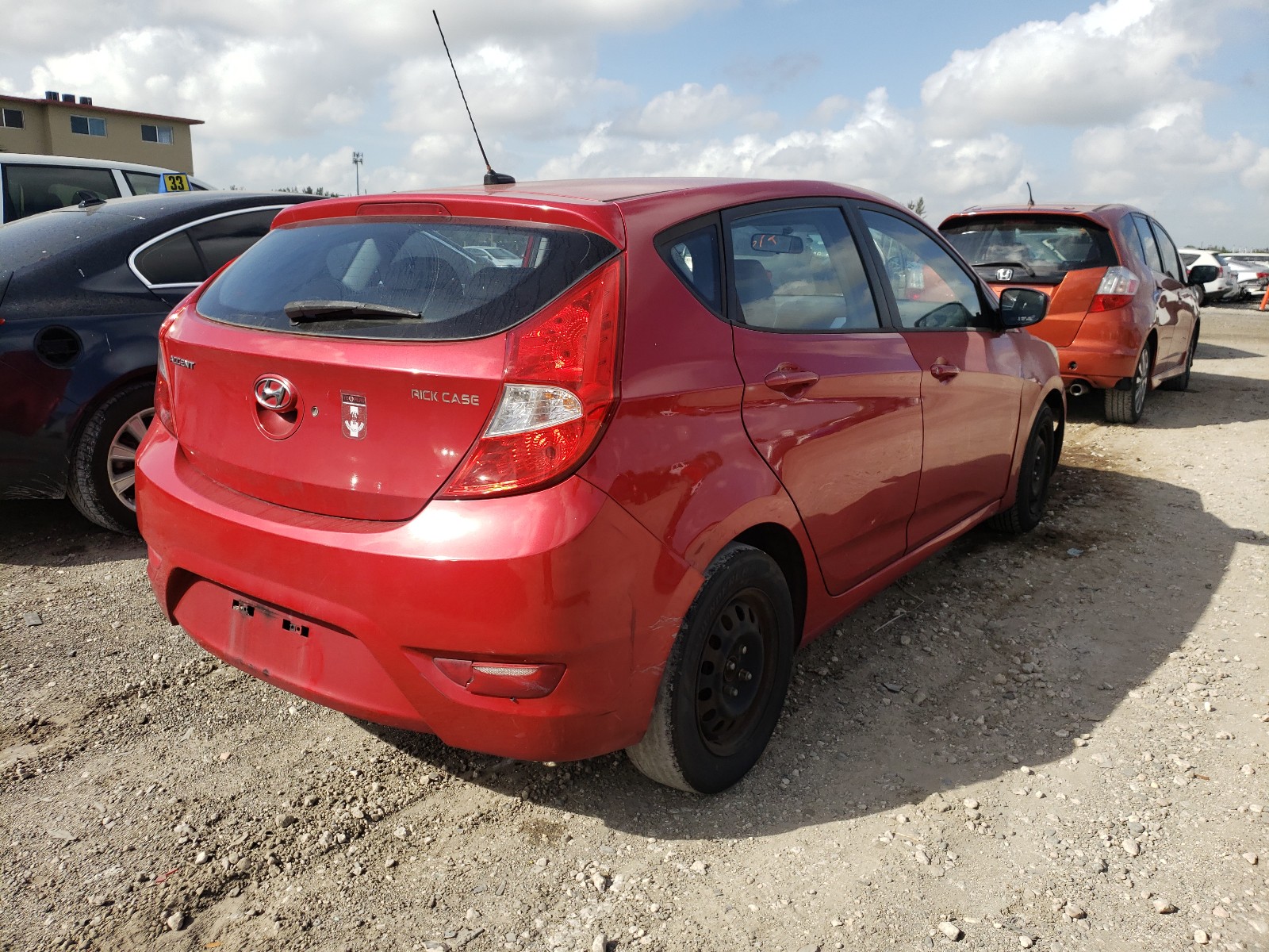 Photo 3 VIN: KMHCT5AE1CU057845 - HYUNDAI ACCENT GLS 