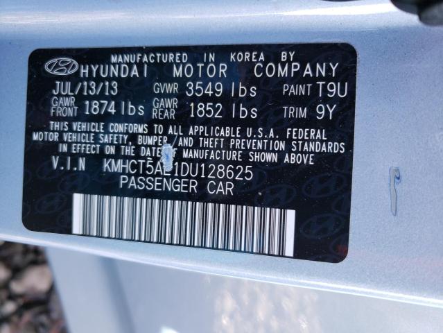 Photo 11 VIN: KMHCT5AE1DU128625 - HYUNDAI ACCENT GLS 