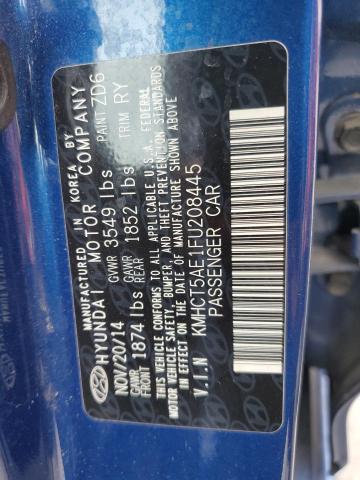 Photo 12 VIN: KMHCT5AE1FU208445 - HYUNDAI ACCENT GS 