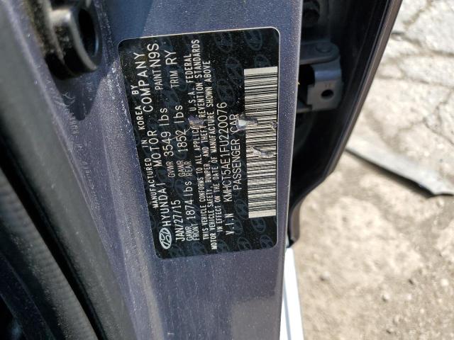 Photo 11 VIN: KMHCT5AE1FU220076 - HYUNDAI ACCENT GS 