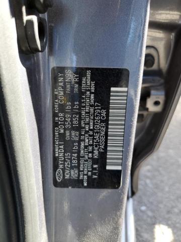 Photo 9 VIN: KMHCT5AE1GU267917 - HYUNDAI ACCENT SE 