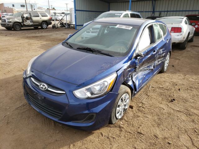 Photo 1 VIN: KMHCT5AE1HU343296 - HYUNDAI ACCENT SE 