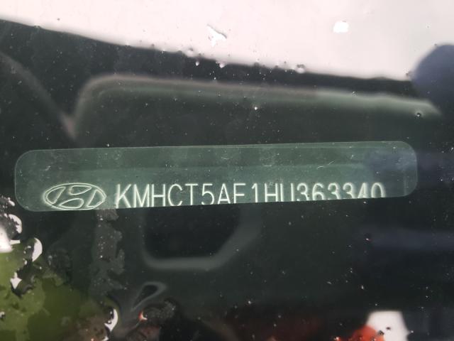 Photo 9 VIN: KMHCT5AE1HU363340 - HYUNDAI ACCENT SE 