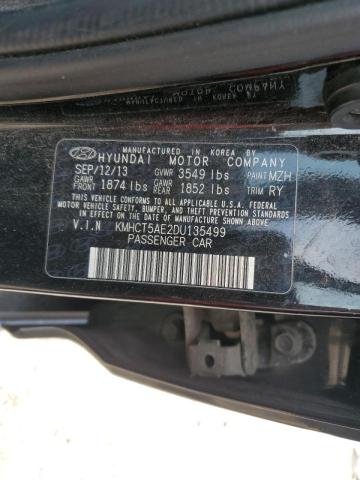 Photo 11 VIN: KMHCT5AE2DU135499 - HYUNDAI ACCENT GLS 