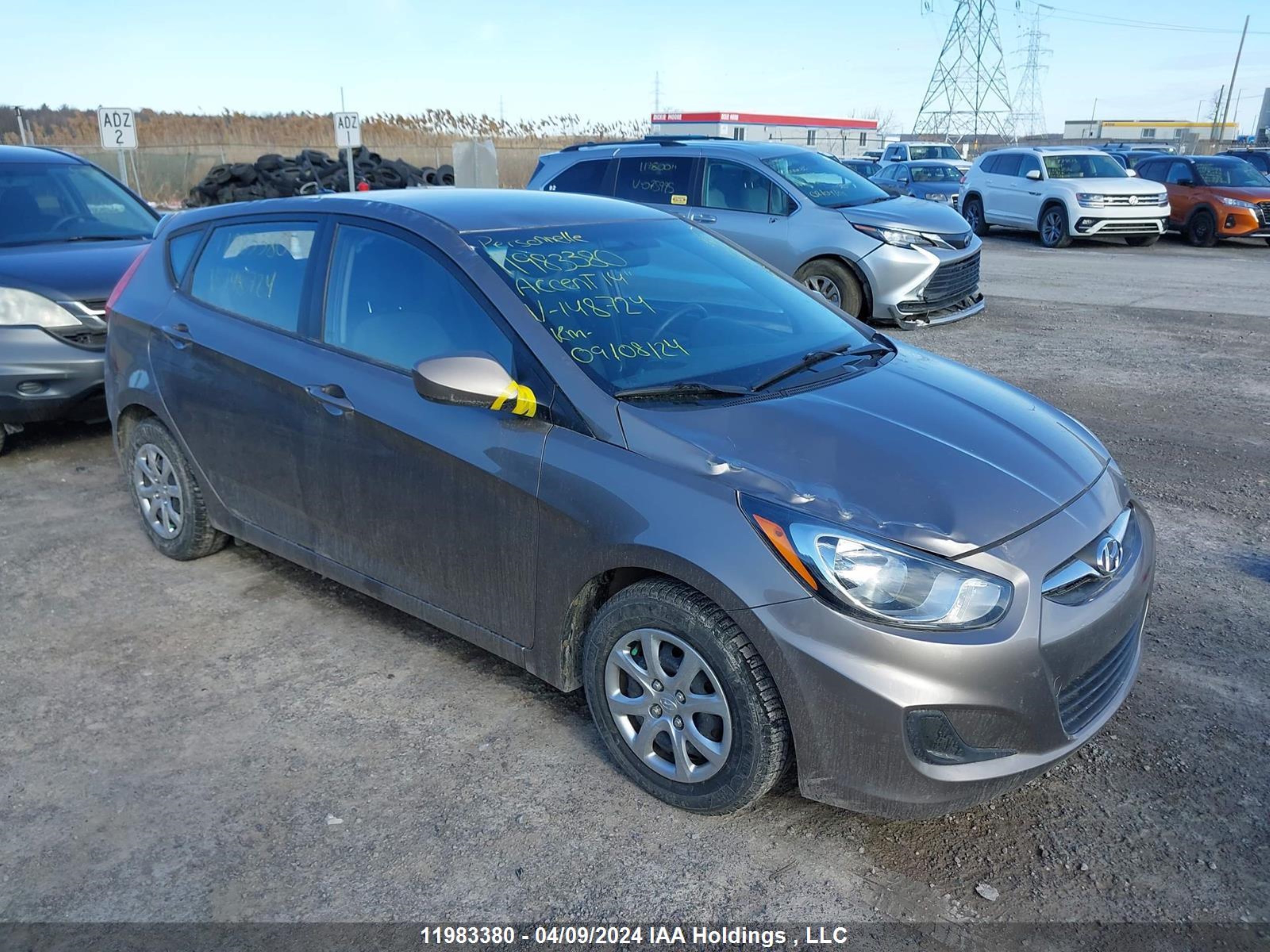 Photo 0 VIN: KMHCT5AE2EU148724 - HYUNDAI ACCENT 