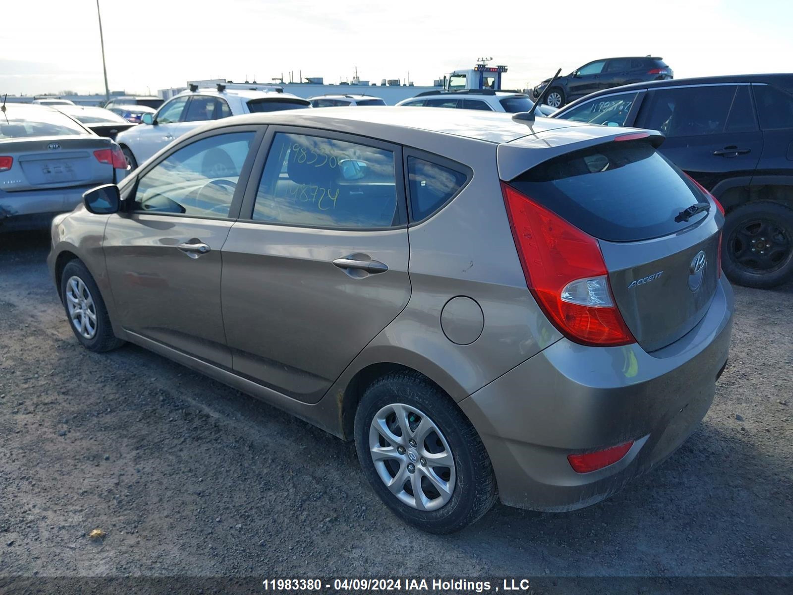 Photo 2 VIN: KMHCT5AE2EU148724 - HYUNDAI ACCENT 