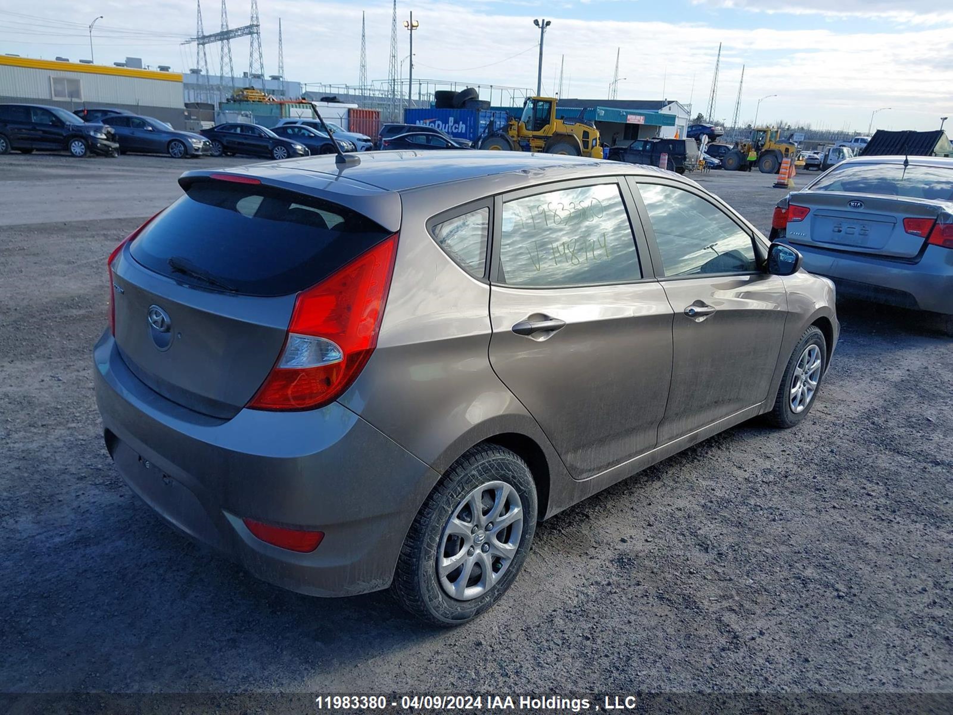 Photo 3 VIN: KMHCT5AE2EU148724 - HYUNDAI ACCENT 