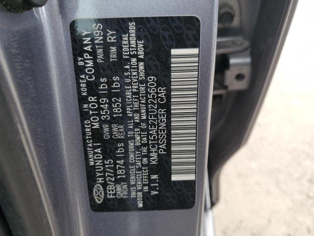 Photo 11 VIN: KMHCT5AE2FU225609 - HYUNDAI ACCENT GS 