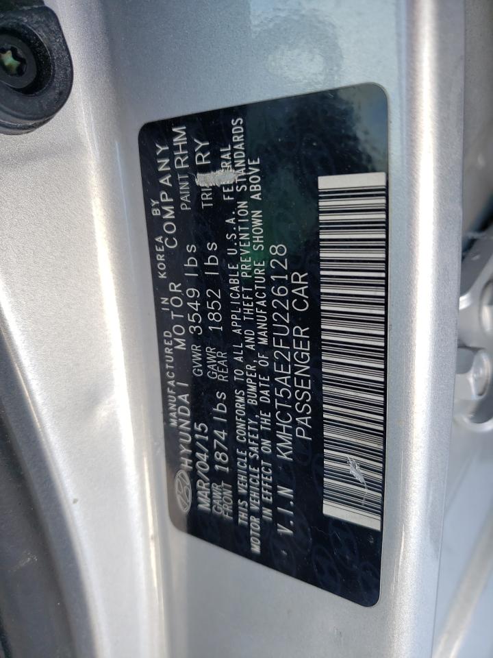 Photo 12 VIN: KMHCT5AE2FU226128 - HYUNDAI ACCENT 