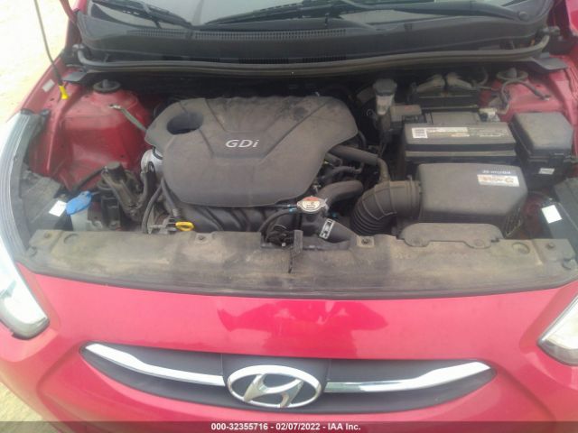 Photo 9 VIN: KMHCT5AE2GU252732 - HYUNDAI ACCENT 