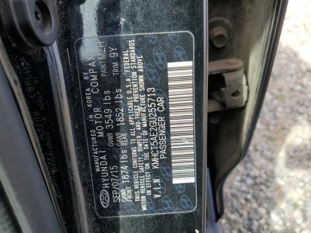 Photo 11 VIN: KMHCT5AE2GU255713 - HYUNDAI ACCENT 