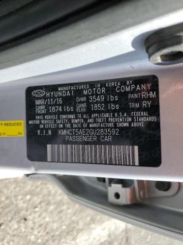 Photo 11 VIN: KMHCT5AE2GU283592 - HYUNDAI ACCENT 