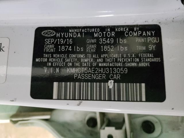 Photo 9 VIN: KMHCT5AE2HU313059 - HYUNDAI ACCENT SE 