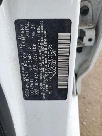 Photo 11 VIN: KMHCT5AE2HU319735 - HYUNDAI ACCENT 