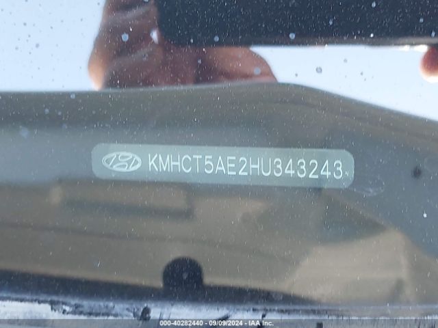 Photo 8 VIN: KMHCT5AE2HU343243 - HYUNDAI ACCENT 