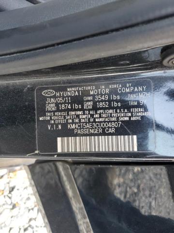 Photo 11 VIN: KMHCT5AE3CU004807 - HYUNDAI ACCENT GLS 