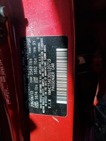 Photo 11 VIN: KMHCT5AE3DU120719 - HYUNDAI ACCENT GLS 