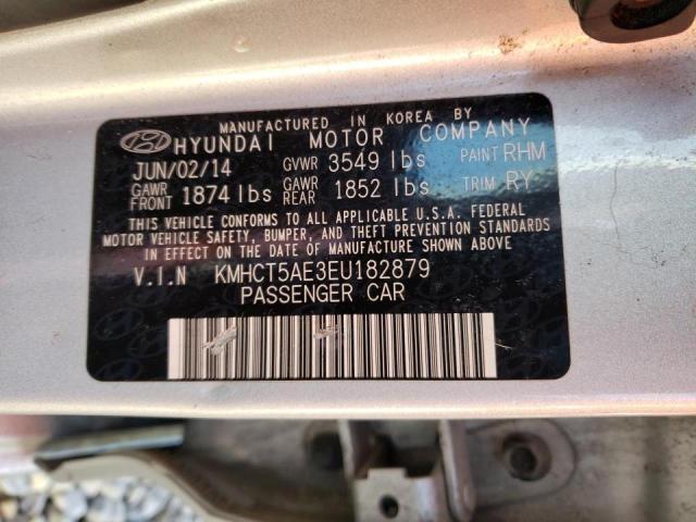 Photo 9 VIN: KMHCT5AE3EU182879 - HYUNDAI ACCENT GLS 